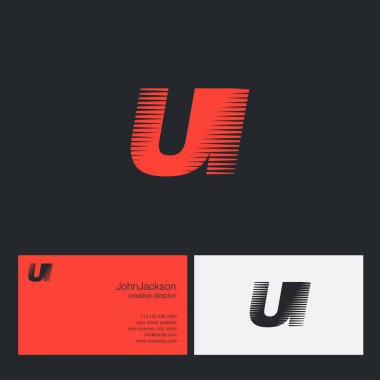 UI harfler şirket logosu 