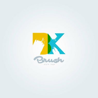 ortak harf logo Bk