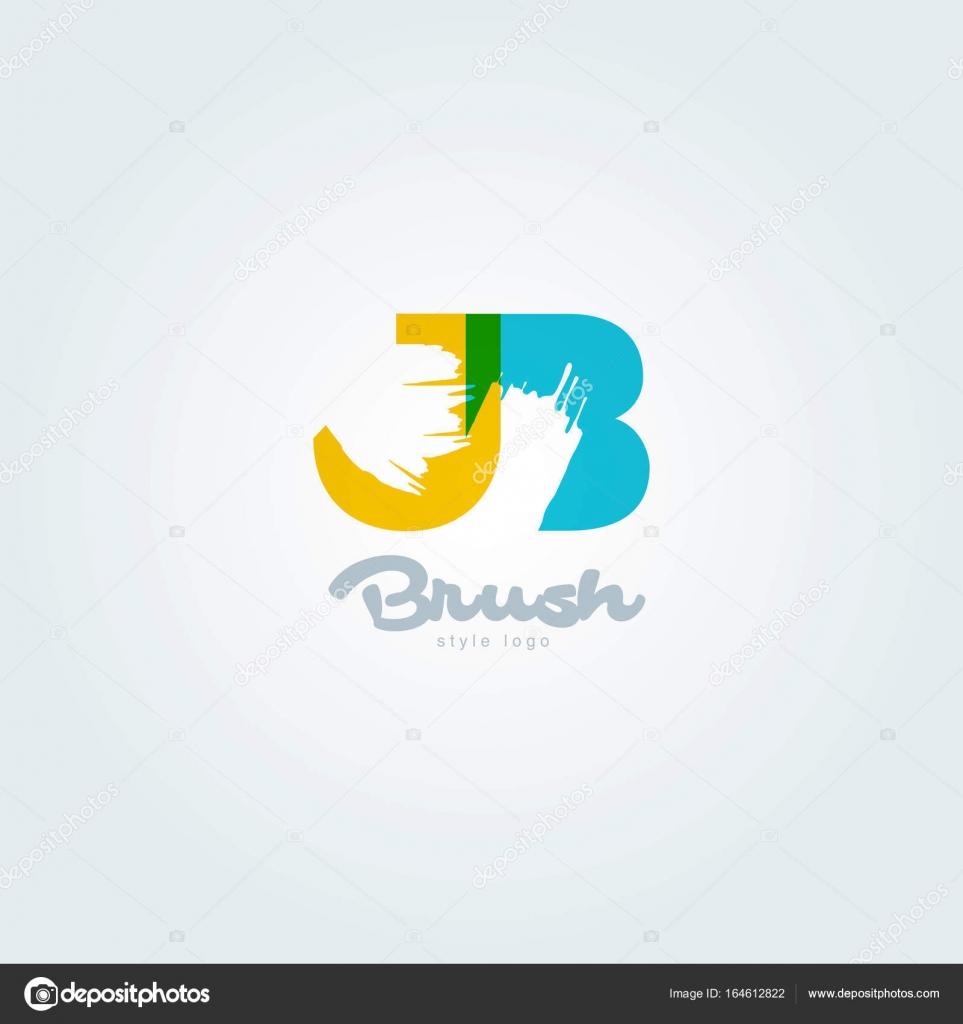 Logo huruf gabungan Jb — Stok Vektor © brainbistro #164612822