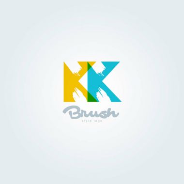 ortak harf logo Kk