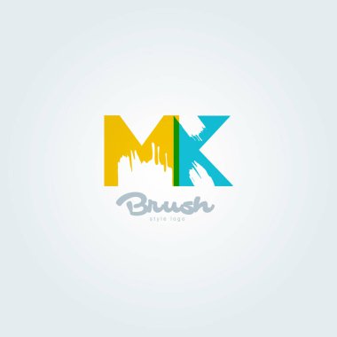 ortak harf logo Mk