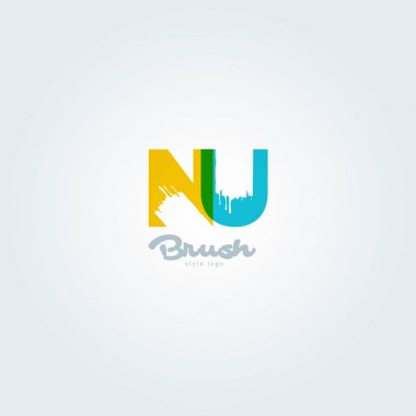 joint letters logo Nu