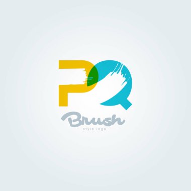 ortak harf logo Pq