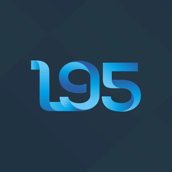 Gemensam skrivelse logotyp L95 — Stock vektor