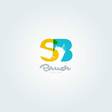 ortak harf logo Sb
