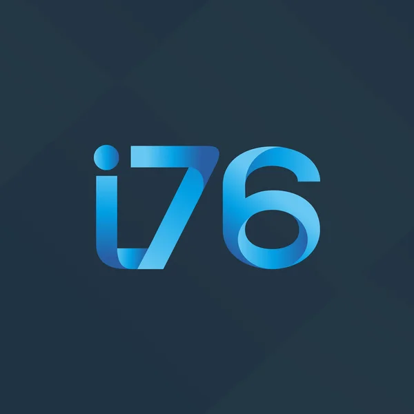 Gemensam skrivelse logotyp I76 — Stock vektor