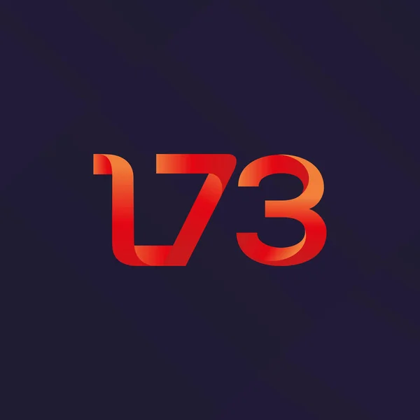 Logotipo de la letra conjunta L73 — Vector de stock
