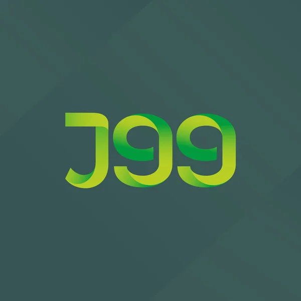 Lettera congiunta logo J99 — Vettoriale Stock