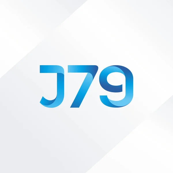 Wspólny list logo J79 — Wektor stockowy