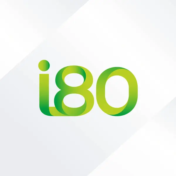 Logotipo da carta conjunta I80 —  Vetores de Stock
