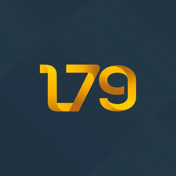 Společný dopis logo L79 — Stockový vektor