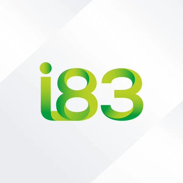 Gemensam skrivelse logotyp I83 — Stock vektor