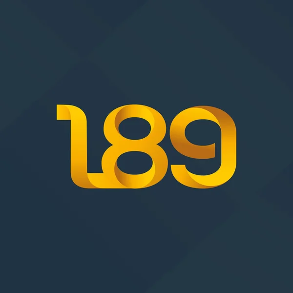 Logotipo da carta conjunta L89 — Vetor de Stock