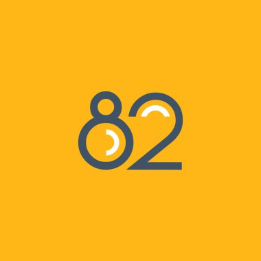 yuvarlak sayısı 82 logosu 