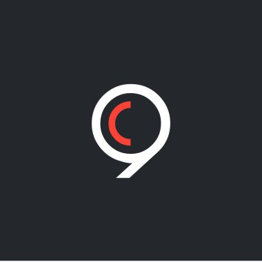 9 numara ile logo tasarımı