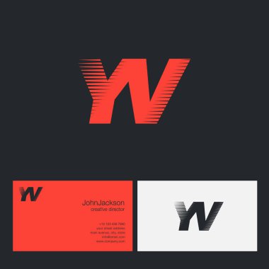 YV harfler şirket logosu 