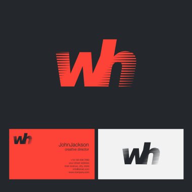 hız logo harfleri Wh ile