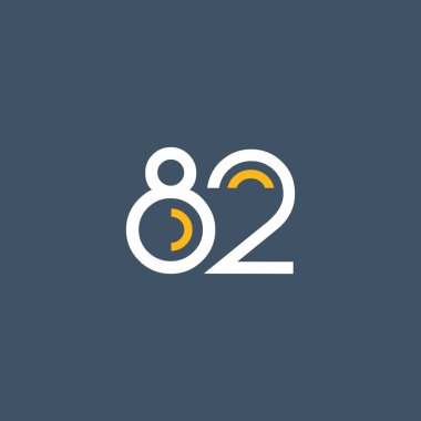 yuvarlak sayısı 82 logosu 