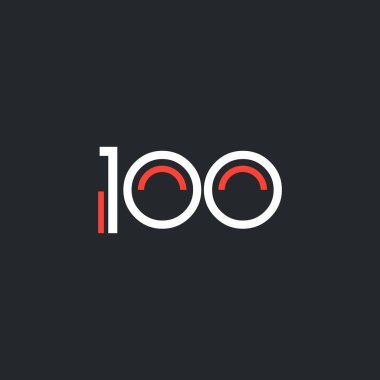 100 numaralı logo yuvarlak 