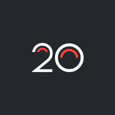 20 numaralı logo yuvarlak 