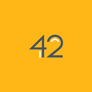 Sayı 42 logo yuvarlak 