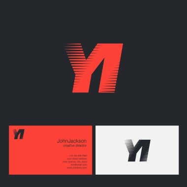 hız logosu ile harf Yi