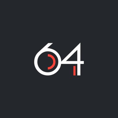 sayı 64 logo yuvarlak 