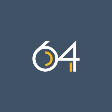 sayı 64 logo yuvarlak 
