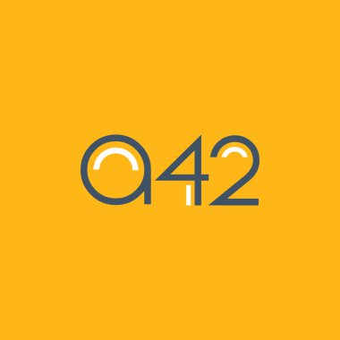 logo A42 logosu yuvarlak 