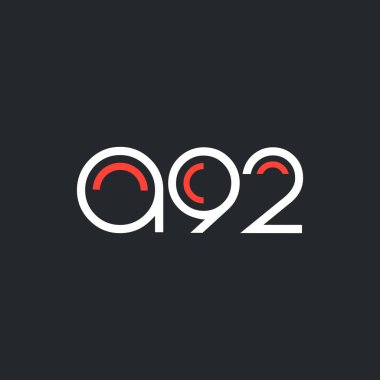 logo A92 logosu yuvarlak 