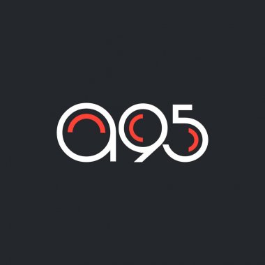 logo A95 logosu yuvarlak 