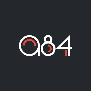 logo A84 logo yuvarlak 