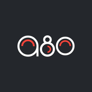 logo A80 logosu yuvarlak 