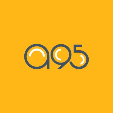logo A95 logosu yuvarlak 