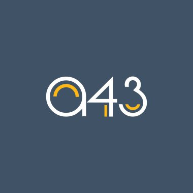 logo A43 logosu yuvarlak 