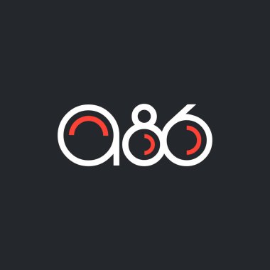 logo A86 logosu yuvarlak 