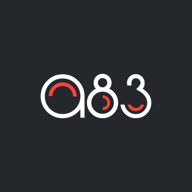 logo A83 logosu yuvarlak 