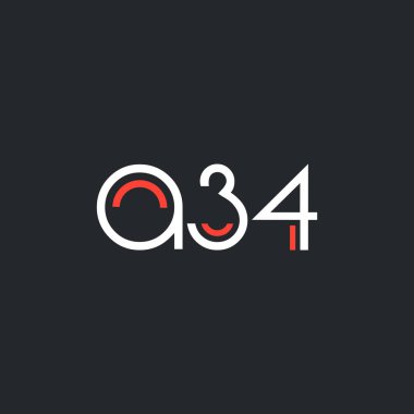 logo A34 logosu yuvarlak 