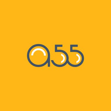 logo A55 logosu yuvarlak 