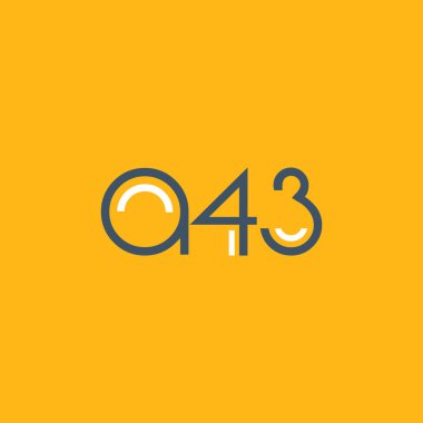 logo A43 logosu yuvarlak 