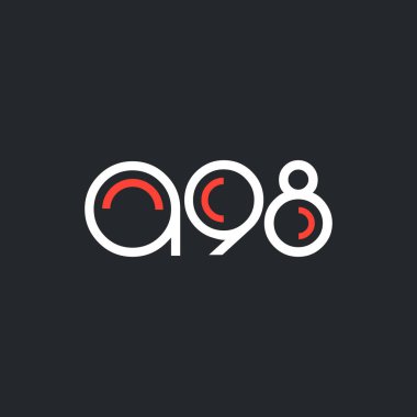 logo A98 logosu yuvarlak 