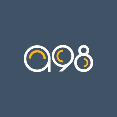 logo A98 logosu yuvarlak 