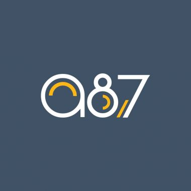 logo A87 logo yuvarlak 