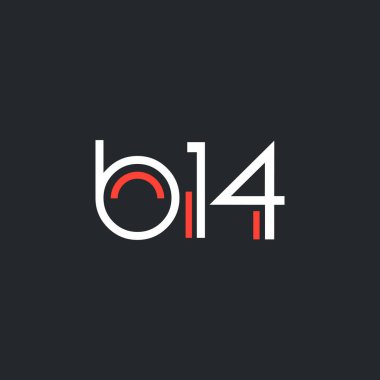 logo B14 logosu yuvarlak 