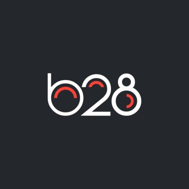 logo B28 logosu yuvarlak 