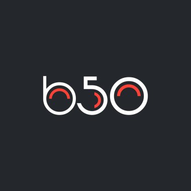 logo B50 logosu yuvarlak 