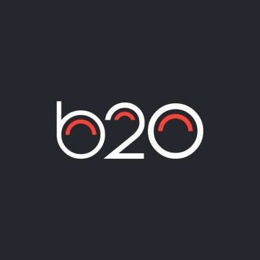 logo B20 logosu yuvarlak 
