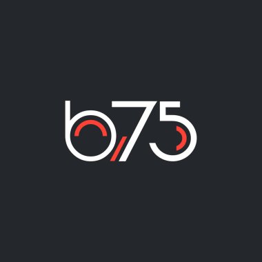 logo B75 logosu yuvarlak 