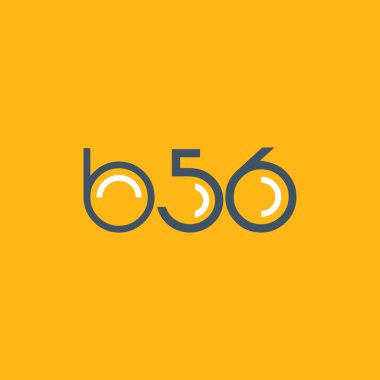 logo B56 logosu yuvarlak 