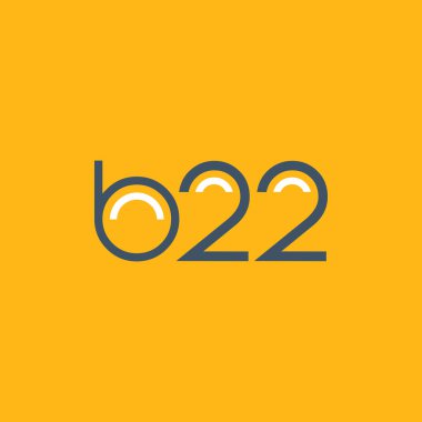logo B22 logosu yuvarlak 